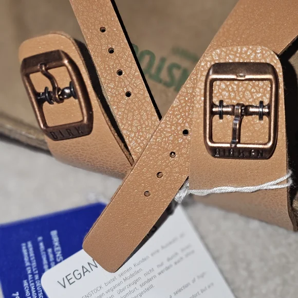 Birkenstock Light Brown Adjustable Sandals - Picture 3 of 4